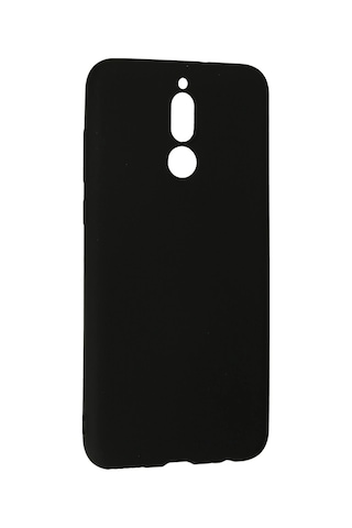Newface - 896 - Huawei Mate 10 Lite Kılıf Nano İçi Kadife Silikon - Csmo-tex - - Siyah Sıyah