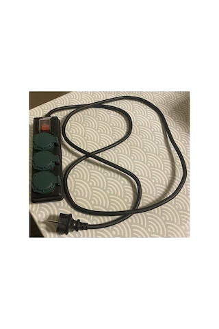 Outdoor Dış Mekan Kapaklı 16a 3680 Watt 2 Metre 3g1.5mm² Kablolu 3'lü Priz Çoklayıcı Diğer