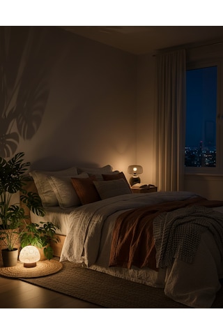 Elana Design Mumi Mantar Abajur - Abajur Ve Gece Lambası