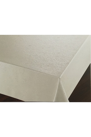 Pvc Astarlı Muşamba Masa Örtüsü 114-Beyaz Pvc Astarlı Muşamba Masa Örtüsü 114-Beyaz