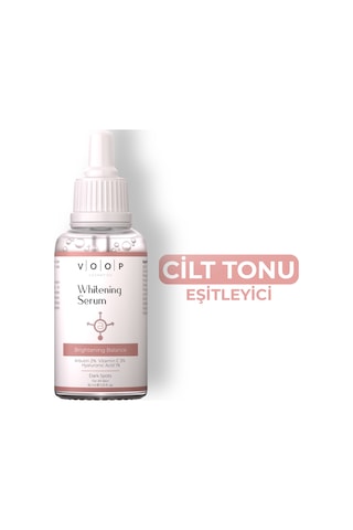 Voop Whitening Cilt Tonu Eşitleyici Koyu Leke Karşıtı Serum 30 ML
