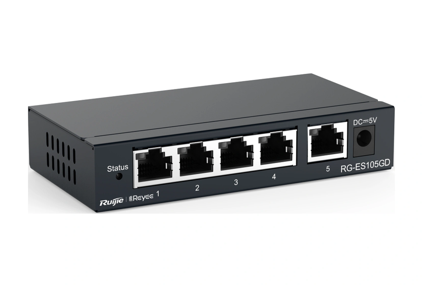 Ruijie - Reyee Rg-es105gd 5 Portlu, 10/100/1000 Gigabit, Tak Çalıştır Switch, Metal Kasa-37386