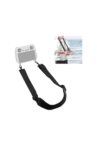 Djı Rc 2 / Rc 1 / Air 3 / Mini 4 Pro / Mini 3 Pro / Air 2s / Air 2 / Mavic 2 Ekran Uzaktan Kumanda İçin Puluz Boyun Kordon Kayışı Siyah