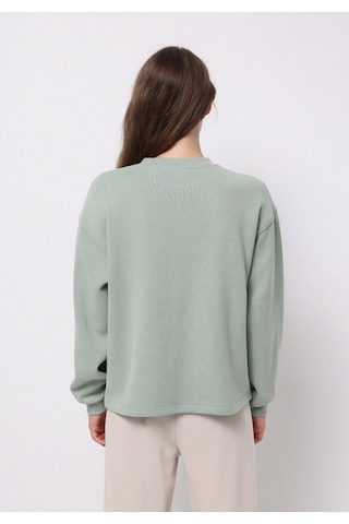 Colin's Colins Regular Fit Yuvarlak Yaka Düz Kadın Yeşil Sweatshirt Cl1076453 Q1.v2 Sag Sage