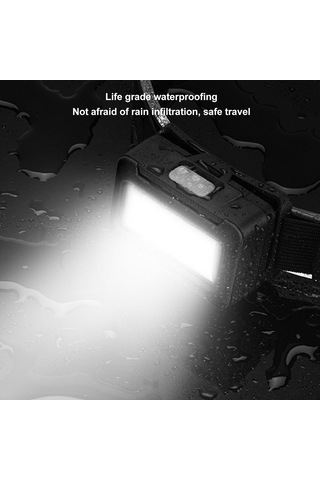 Ultra Parlak Cob Kafa Feneri For Kampçılık Huiliang Çok Renkli