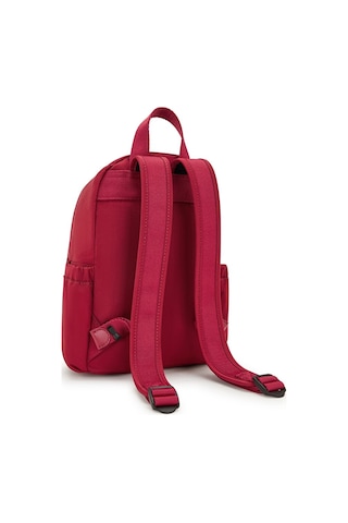 Kipling Kıplıng Delia Mini Küçük Boy Sırt Çantası Kırmızı Red Red Wıne Kırmızı