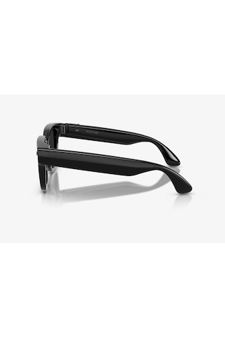 Meta Glasses Fury S Akıllı Gözlük 51-22 Siyah Çerçeve, Gri Polarize Lens, 12 Mp Kamera, 3k Video, Meta Aı, 32 Gb