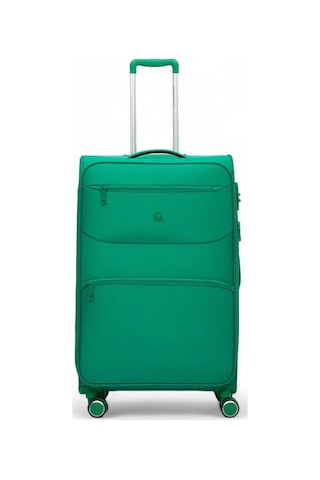 Benetton 60 Cm Yeşil Unisex Orta Boy Valiz 14bnt2400-02 Yeşil