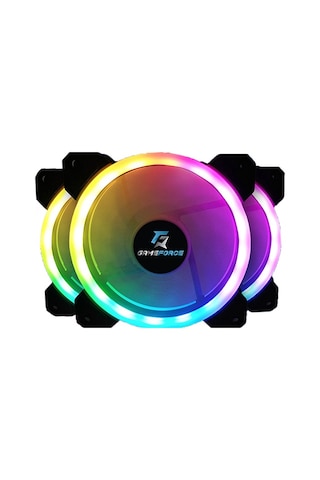 Gameforce Dualrıng 3X120Mm Sese Duyarlı A Rgb Kasa Fanı