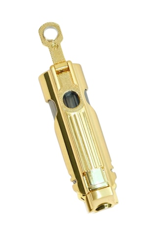 Parmida 3 Torch Pürmüz Delicili Gold Metal Puro Çakmağı - Tr9484