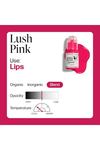 Perma Blend Lush Pink Kalıcı Makyaj Dudak Pigmenti 15ml