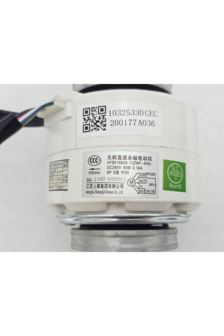 H7b01682a Klima Dc Fan Motoru 40w Zwf-40a