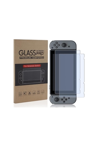 Ekran Koruyucu 2 Paket Nintendo Switch İle Çalışır - Şalter İçin Temperli Cam Ekran Koruyucu Kapak Aksesuarı, 9
