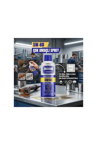 3 Adet Çok Amaçlı Profesyonel Sprey 400 Ml Endüstriyel Pas Sökücü Ve Yağlayıcı, Korozyon Koruyucu, Spray Rust Remover Lubricant