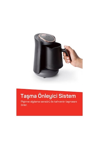 Arzum OK004 Okka Minio Türk Kahvesi Makinesi Taşma Önleyici Sistem 4 Fincan Kapasiteli