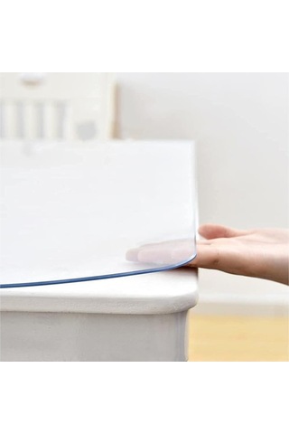 Şeffaf Pvc Masa Örtüsü 0,80 Mm