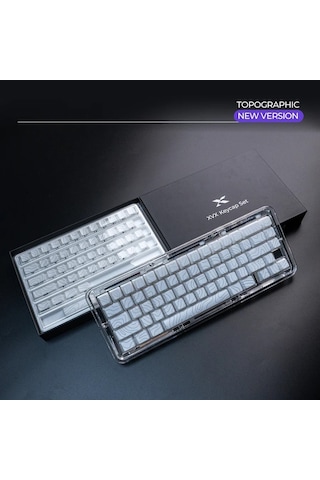 Xvx Topographic Keycaps Tuş Takımı Seti