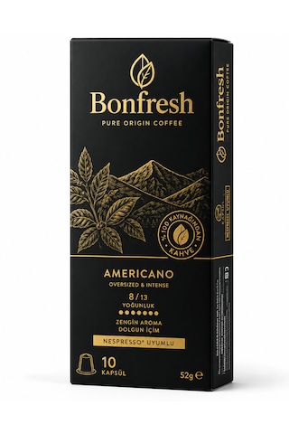 Bon Fresh Kapsül Kahve Americanno