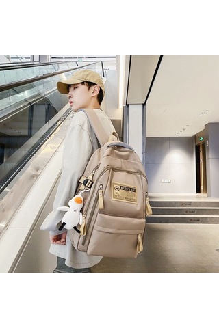 Şık Ve Sonuç Öğrenci Okul Çantası-haki