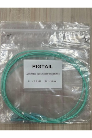 Pıgtaıl Fiber Optik Om3 Lc 10 Lu Paket Pıgtaıl Fiber Optik Om3 Lc 10 Lu Paket