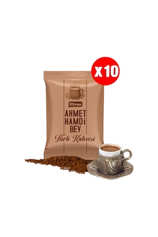 Ahmet Hamdi Bey Türk Kahvesi 100 Gr. (10 Adet)