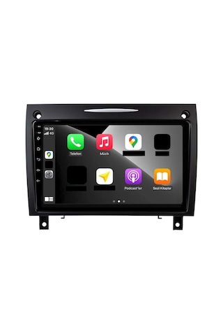 Mercedes Slk Android Multimedya Sistemi 4-64 Cadence 2004-2010 +360 Kamera 9"