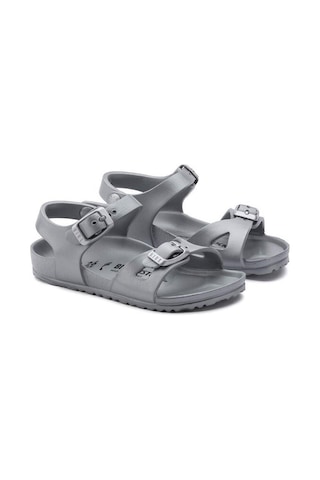 Birkenstock 1003533 Rıo Eva Metallic Silver Narrow Metallic Silver Gümüş