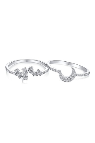 Gümüş Tancise Kadın Klasik 925 Ayar Gümüş Zirkon Yüzük Bayanlar Takı Düğün Promise Parti Hediye 8 Gümüş