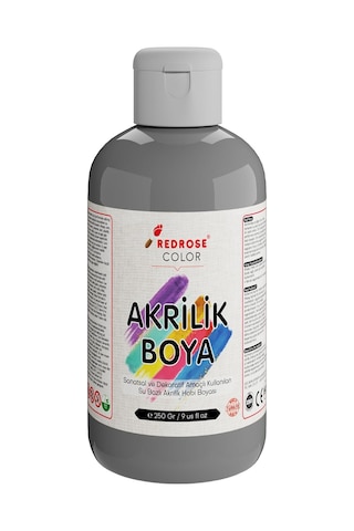 Gri Akrilik Boya 250gr