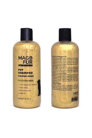 Mago Fur Renkli Tüylü Köpek Şampuanı-500 Ml