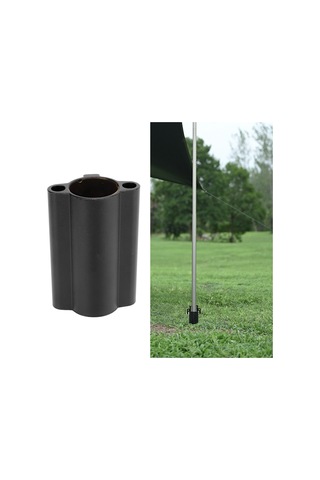 Fosenze Kampanya Çadır Direği Tutucu - Alüminyum Çelik, Bakır Çekirdekli, Rüzgar Dayanıklı, 25-33mm Uyumlu, Taşlama Delikli, Taşınabilir Outdoor Aksesuarı Diğer