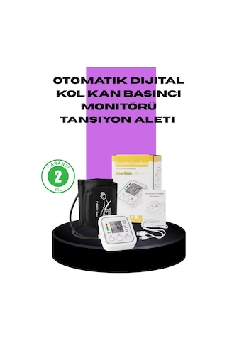 Buğz Elektronik Tansiyon Ölçer Lcd Dijital Ekranlı