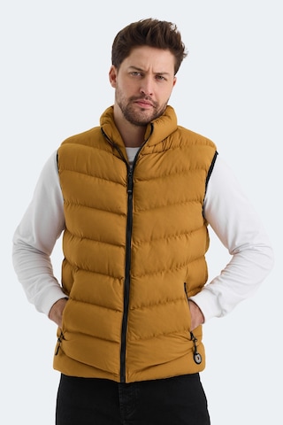 Slazenger HAMMER I Erkek Şişme Yelek Hardal Yelek