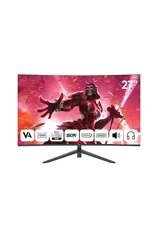 Npc 27" Md270k-v 180hz 1ms Va Fhd Curved Gaming Monitör