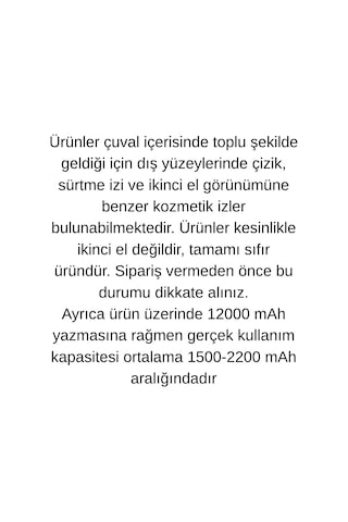 18650 Şarjlı Li-ion Pil 3.7v 12000mah Yazılı 39 Gram Güçlü Batarya