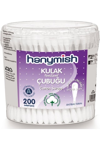 Hanymish Kulak Çubuğu 200'Lü Hanymish Kulak Çubuğu 200'Lü