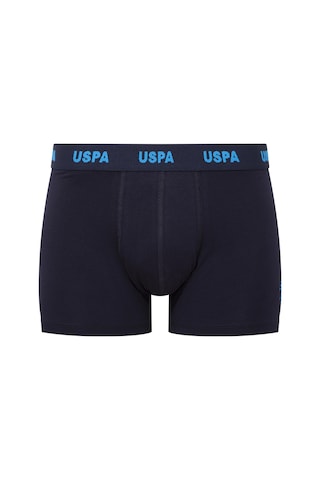 U.S. Polo Assn. Erkek Lacivert-Saks-Baskılı 3 Lü Boxer-Lacivert-Saks-Baskılı