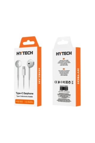 Hytech Hy-xbk53 Typec Telefon Uyumlu Beyaz Kulak İçi Mikrofonlu Kulaklık