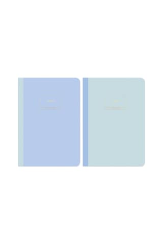 Limited Edition Terzi Dikiş 2'li Defter Seti Pastel Mavi 17x25 Limited Edition Terzi Dikiş 2'li Defter Seti Pastel Mavi 17x25
