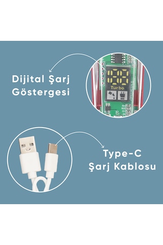 Turbo Şarjlı Kademeli Saç Sakal Tıraş Makinesi Erkek Kişisel Bakım Rd-180 1.5 Saat