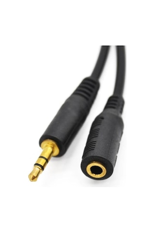 4269 3.5mm Dişi Erkek Kulaklık Stereo Uzatma Kablosu 5 Metre