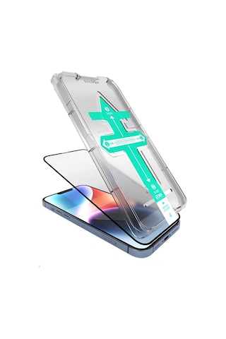 Dexmon Apple Uyumlu iPhone 14 Plus Ekran Koruyucu Otomatik Hizalama Anti Dust