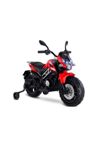 447a Motocross Akülü Motor Kırmızı Çok Renkli