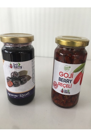 Goji Berry Şeker İlavesiz Aronya ve Goji Berry Reçeli 2 x 290 G