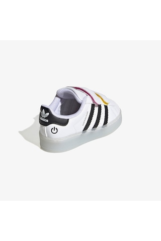 adidas Superstar Led Lights Cf Bebek Beyaz Sneaker Jı0508 Beyaz