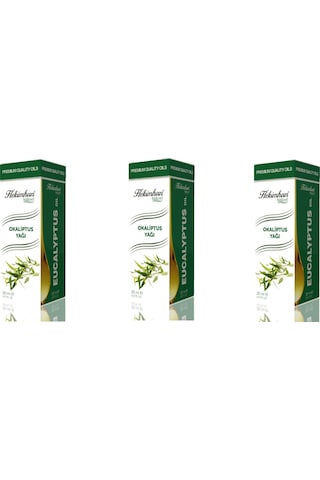 Hekimhan Bitkisel Okaliptus Yağı 3 x 20 ML