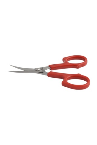 Plastik Saplı Eğri Nakış Makası 5.12 İnç - 130mm / Hs-1553