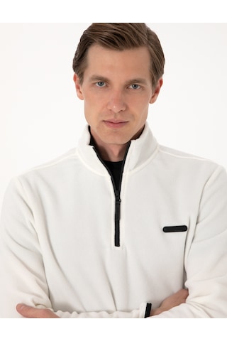 Pierre Cardin Erkek Beyaz Sweatshirt 50314056-vr013 Beyaz