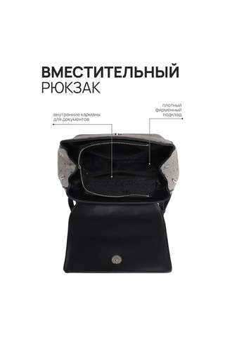 Kari Şehir A5 Deri Sırt Çantası 463477540 Gri-kahverengi