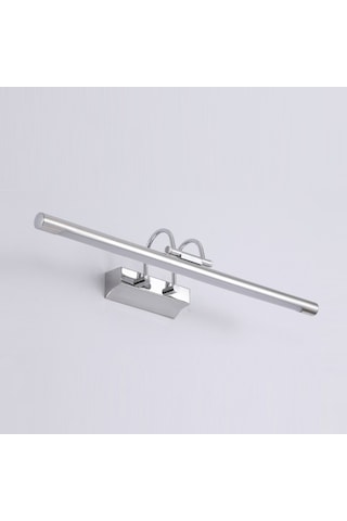 Ycl 7 W Led Tablo Duvar Aplik - Sarı Işık 4000k - Krom - 55 Cm Krom